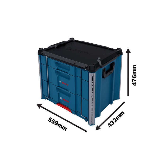 BOSCH L-BOXX Contractor fioka 3 - Noseći sanduk L-BOXX Contractor Drawer 3 (1600A037E3) Madras doo Beograd Madras doo Beograd