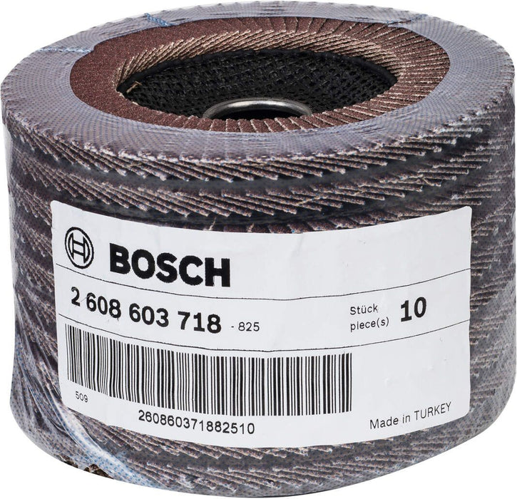 Bosch lamelni brusni disk X431, Standard for Metal 125 mm, 22,23 mm, 80 - 2608603718 Lamelni brusni disk BOSCH Madras doo Beograd