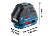 BOSCH Linijski laser GLL 3-50 (bosch-0601063800) Linijski laser 180° BOSCH Madras doo Beograd