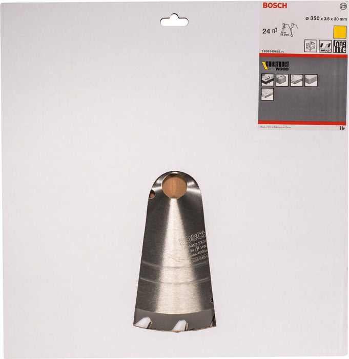 Bosch list kružne testere Construct Wood 350 x 30 x 3,5 mm; 24 - 2608640692 List kružne testere za drvo BOSCH Madras doo Beograd