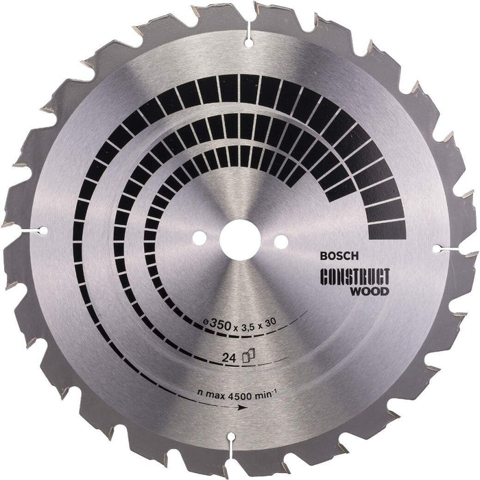 Bosch list kružne testere Construct Wood 350 x 30 x 3,5 mm; 24 - 2608640692 List kružne testere za drvo BOSCH Madras doo Beograd