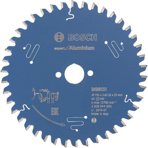Bosch list kružne testere Expert for Aluminium 150 x 20 x 2,6 mm, 42 - 2608644093 List kružne testere za aluminijum BOSCH Madras doo Beograd