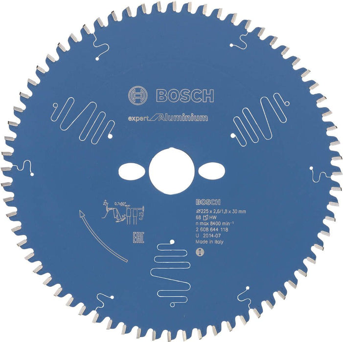 Bosch list kružne testere Expert for Aluminium 225 x 30 x 2,6 mm, 68 - 2608644118 List kružne testere za aluminijum BOSCH Madras doo Beograd
