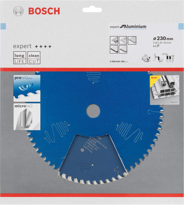 Bosch list kružne testere Expert for Aluminium 230 x 30 x 2,8 mm, 64 - 2608644106 List kružne testere za aluminijum BOSCH Madras doo Beograd