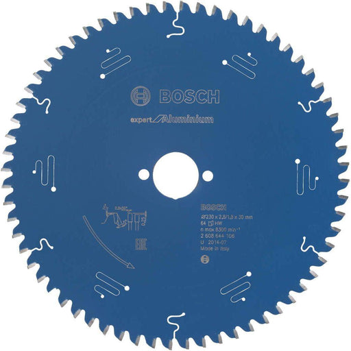 Bosch list kružne testere Expert for Aluminium 230 x 30 x 2,8 mm, 64 - 2608644106 List kružne testere za aluminijum BOSCH Madras doo Beograd