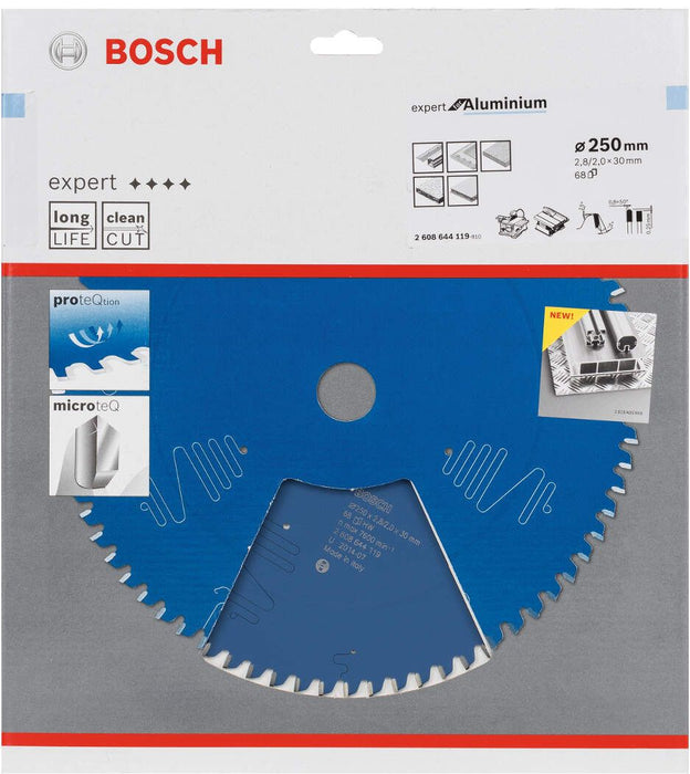 Bosch list kružne testere Expert for Aluminium 250 x 30 x 2,8 mm, 68 - 2608644119 List kružne testere za aluminijum BOSCH Madras doo Beograd