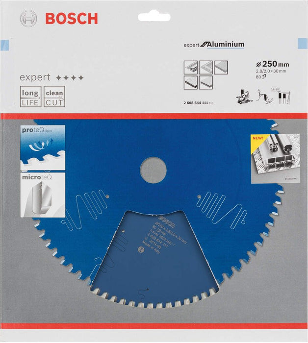Bosch list kružne testere Expert for Aluminium 250 x 30 x 2,8 mm, 80 - 2608644111 List kružne testere za aluminijum BOSCH Madras doo Beograd