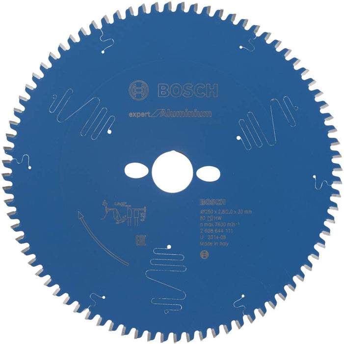 Bosch list kružne testere Expert for Aluminium 250 x 30 x 2,8 mm, 80 - 2608644111 List kružne testere za aluminijum BOSCH Madras doo Beograd