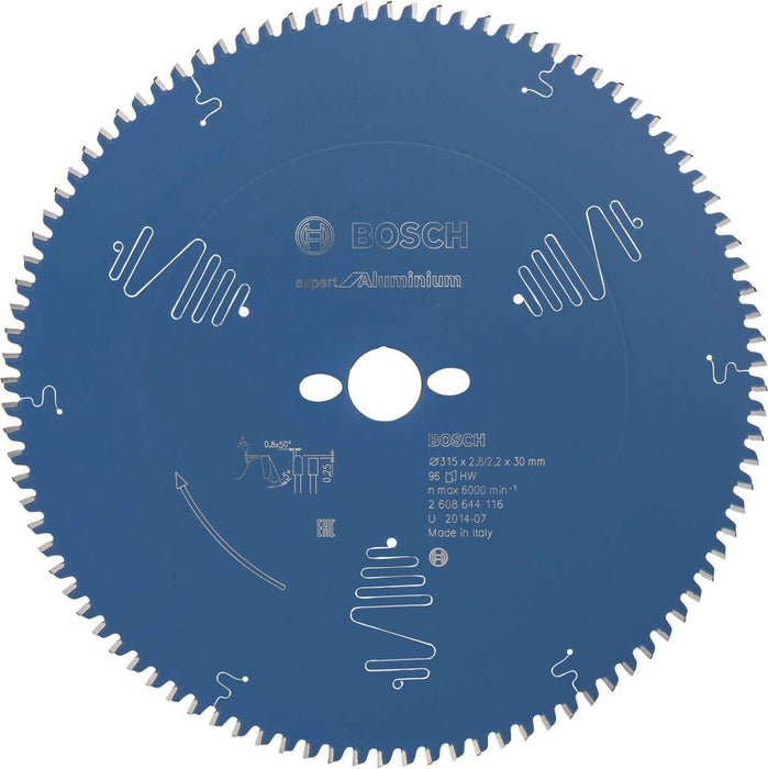 Bosch list kružne testere Expert for Aluminium 315 x 30 x 2,8 mm, 96 - 2608644116 List kružne testere za aluminijum BOSCH Madras doo Beograd
