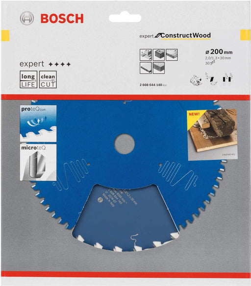 Bosch list kružne testere Expert for Construct Wood 200 x 30 x 2,0 mm, 30 - 2608644140 List kružne testere za drvo BOSCH Madras doo Beograd