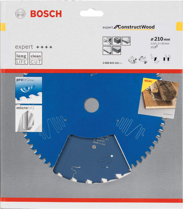 Bosch list kružne testere Expert for Construct Wood 210 x 30 x 2,0 mm, 30 - 2608644141 List kružne testere za drvo BOSCH Madras doo Beograd