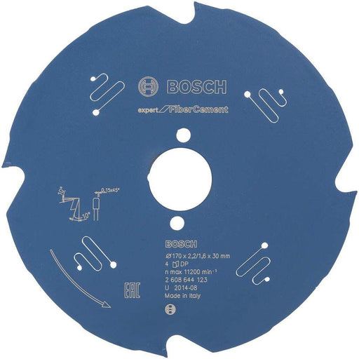 Bosch list kružne testere Expert for Fiber Cement 170 x 30 x 2,2 mm, 4 - 2608644123 List kružne testere za cement BOSCH Madras doo Beograd