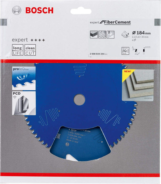Bosch list kružne testere Expert for Fiber Cement H 184x30x2,2-4 (2608644344) List kružne testere za cement BOSCH Madras doo Beograd