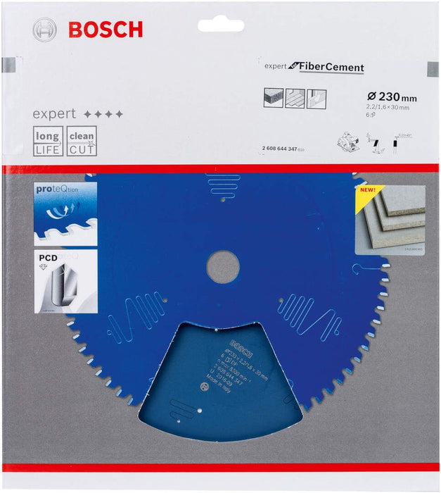 Bosch list kružne testere Expert for Fiber Cement H 230x30x2,2-6 (2608644347) List kružne testere za cement BOSCH Madras doo Beograd