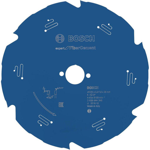 Bosch list kružne testere Expert for Fiber Cement H 235x30x2,2-6 (2608644348) List kružne testere za cement BOSCH Madras doo Beograd