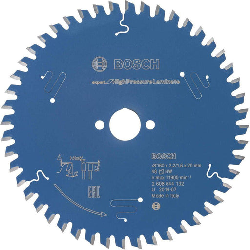 Bosch list kružne testere Expert for High Pressure Laminate 160 x 20 x 2,2 mm, 48 - 2608644132 List kružne testere za laminat BOSCH Madras doo Beograd