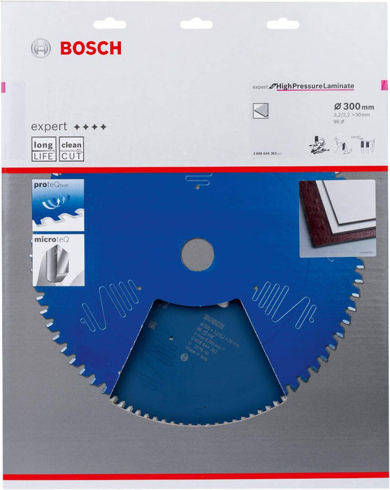 Bosch list kružne testere Expert for High Pressure Laminate 300 x 3,2 x 30 mm, 96 - 2608644362 List kružne testere za laminat BOSCH Madras doo Beograd