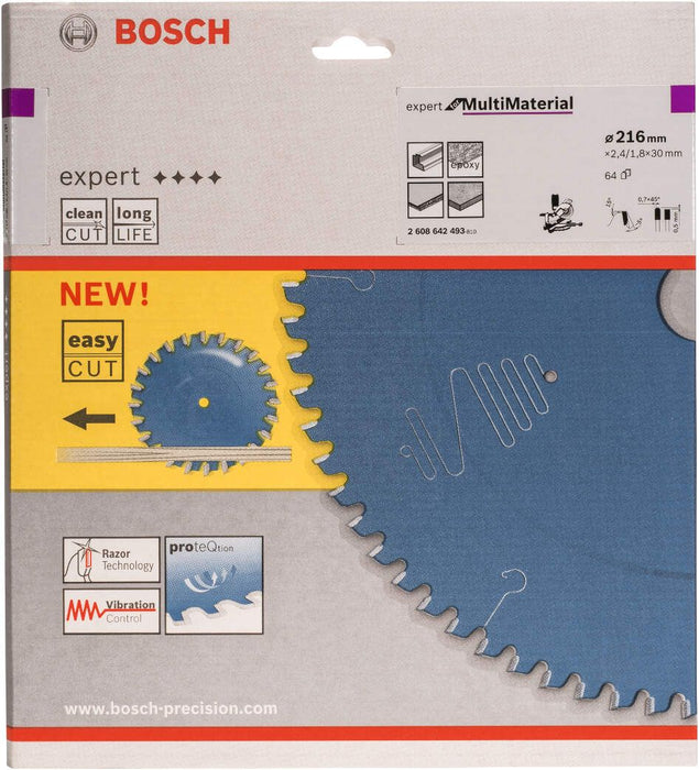 Bosch list kružne testere Expert for Multi Material 216 x 30 x 2,4 mm, 64 - 2608642493 List višenamenske kružne testere BOSCH BOSCH-2608642493 Madras doo Beograd