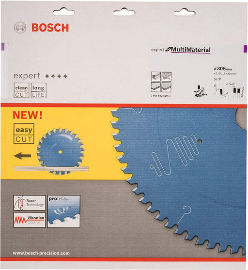 Bosch list kružne testere Expert for Multi Material 305 x 30 x 2,4 mm, 96 - 2608642529 List višenamenske kružne testere BOSCH BOSCH-2608642529 Madras doo Beograd