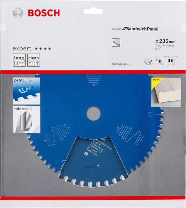 Bosch list kružne testere Expert for Sandwich Panel 235 x 30 x 2,2 mm, 50 - 2608644143 List kružne testere za sendvič panel BOSCH Madras doo Beograd