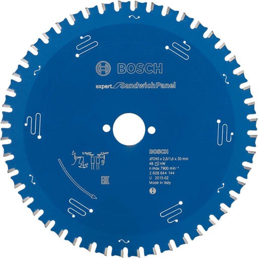 Bosch list kružne testere Expert for Sandwich Panel 240 x 30 x 2,6 mm, 48 - 2608644144 List kružne testere za sendvič panel BOSCH Madras doo Beograd