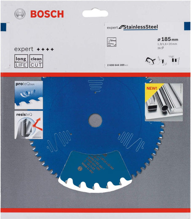 Bosch list kružne testere Expert for Stainless Steel 185 x 20 x 1,9 x 36 (2608644289) List kružne testere za nerđajući čelik BOSCH Madras doo Beograd