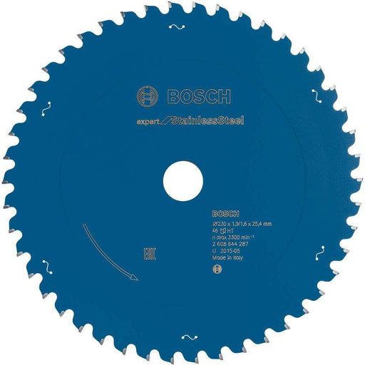 Bosch list kružne testere Expert for Stainless Steel 230 x 25,4 x 1,9 x 46 (2608644287) List kružne testere za nerđajući čelik BOSCH Madras doo Beograd