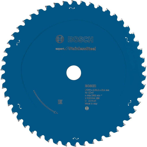 Bosch list kružne testere Expert for Stainless Steel 255 x 25,4 x 2,5 x 50 (2608644286) List kružne testere za nerđajući čelik BOSCH Madras doo Beograd