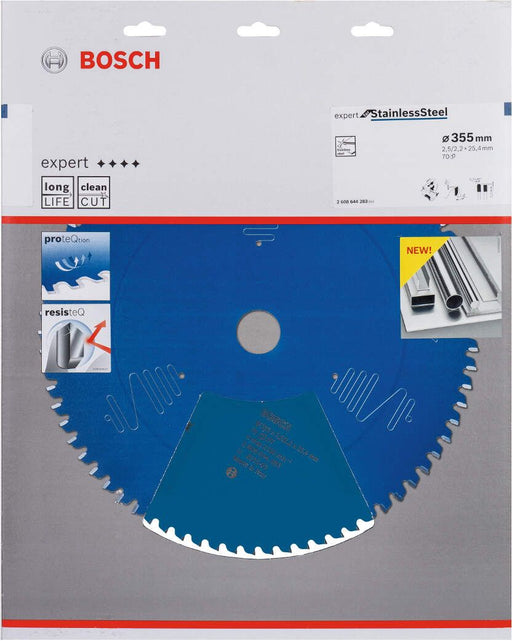Bosch list kružne testere Expert for Stainless Steel 355 x 25,4 x 2,5 x 70 (2608644283) List kružne testere za nerđajući čelik BOSCH Madras doo Beograd