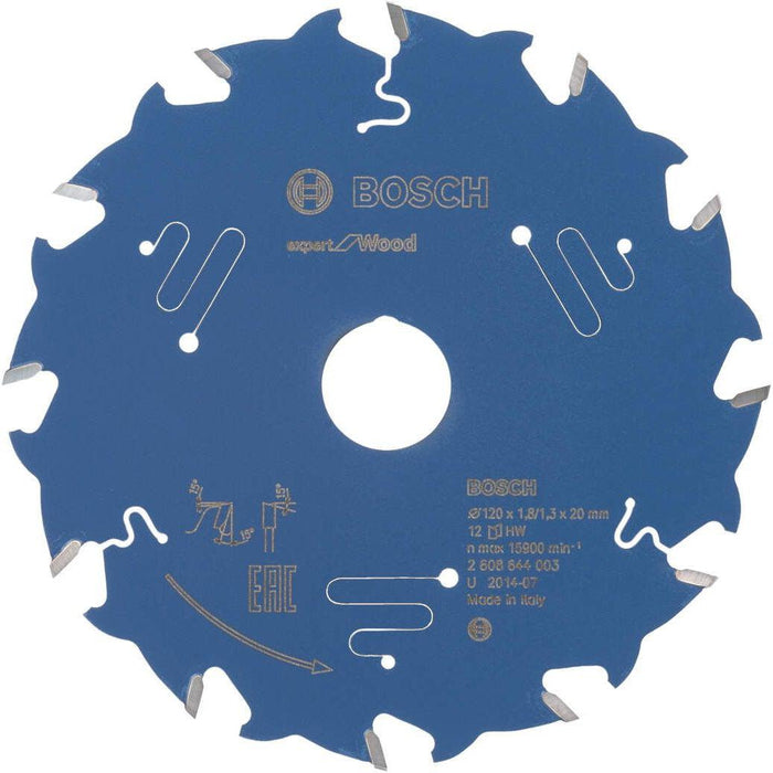 Bosch list kružne testere Expert for Wood 120 x 20 x 1,8 mm, 12 - 2608644003 List kružne testere za drvo BOSCH Madras doo Beograd