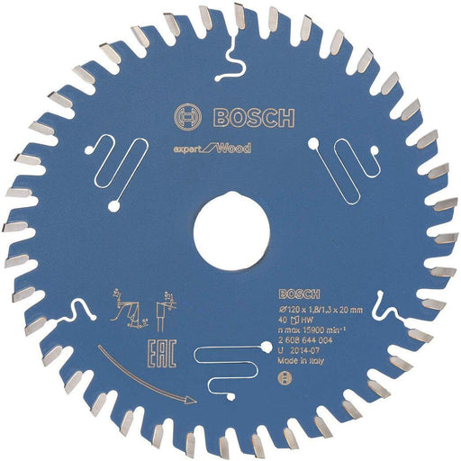 Bosch list kružne testere Expert for Wood 120 x 20 x 1,8 mm, 40 - 2608644004 List kružne testere za drvo BOSCH Madras doo Beograd
