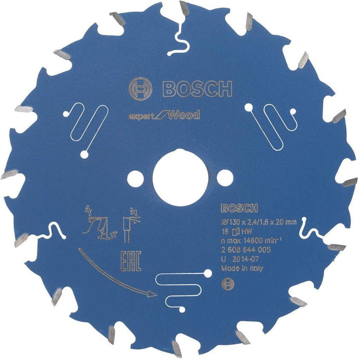 Bosch list kružne testere Expert for Wood 130 x 20 x 2,4 mm, 16 - 2608644005 List kružne testere za drvo BOSCH Madras doo Beograd