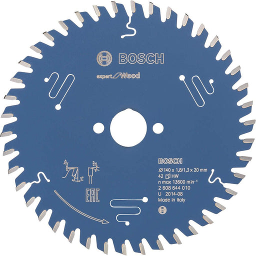 Bosch list kružne testere Expert for Wood 140 x 20 x 1,8 mm, 42 - 2608644010 List kružne testere za drvo BOSCH Madras doo Beograd