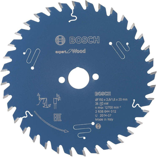 Bosch list kružne testere Expert for Wood 150 x 20 x 2,6 mm, 36 - 2608644012 List kružne testere za drvo BOSCH Madras doo Beograd