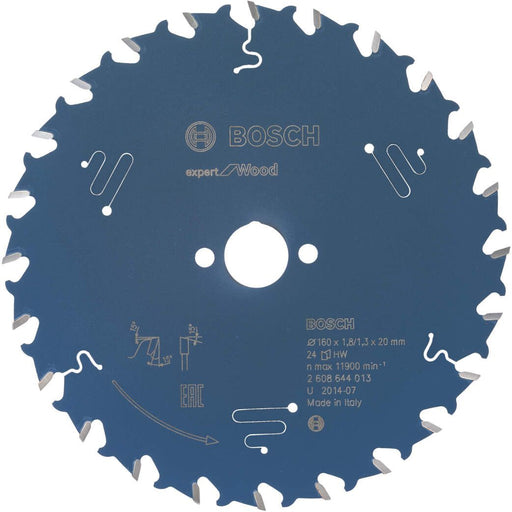 Bosch list kružne testere Expert for Wood 160 x 20 x 1,8 mm, 24 - 2608644013 List kružne testere za drvo BOSCH Madras doo Beograd