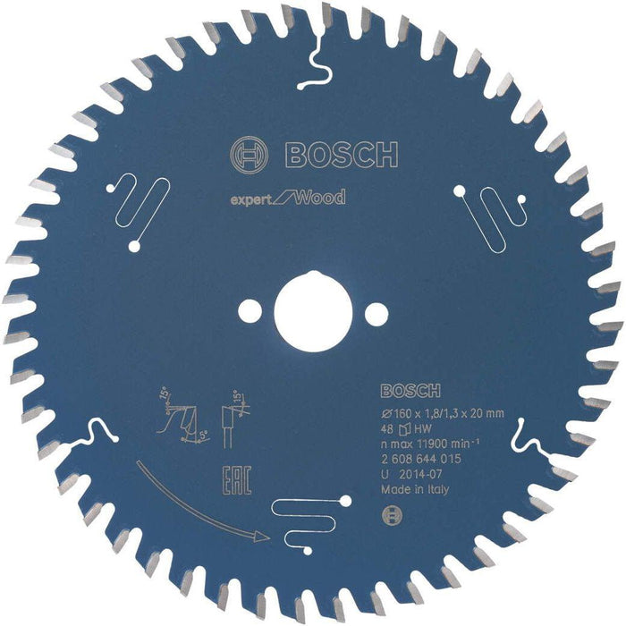 Bosch list kružne testere Expert for Wood 160 x 20 x 1,8 mm, 48 - 2608644015 List kružne testere za drvo BOSCH Madras doo Beograd