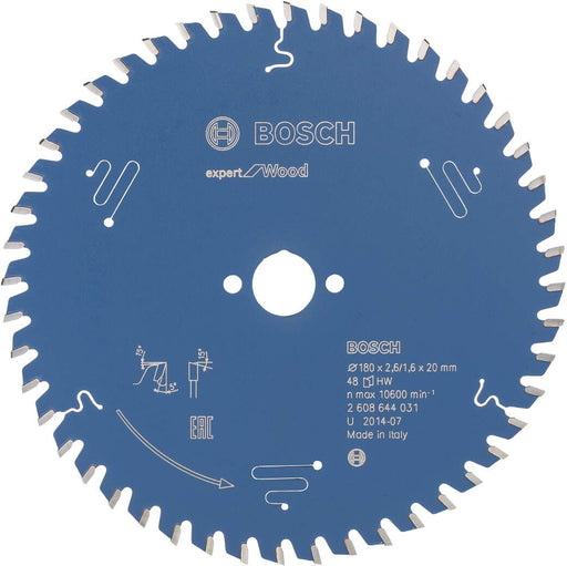 Bosch list kružne testere Expert for Wood 180 x 20 x 2,6 mm, 48 - 2608644031 List kružne testere za drvo BOSCH Madras doo Beograd