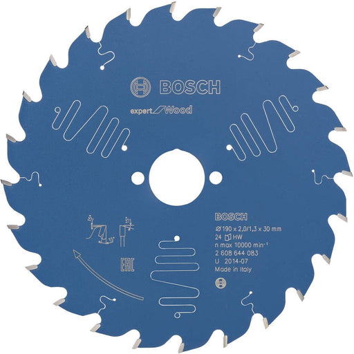 Bosch list kružne testere Expert for Wood 190 x 30 x 2,0 mm, 24 - 2608644083 List kružne testere za drvo BOSCH Madras doo Beograd