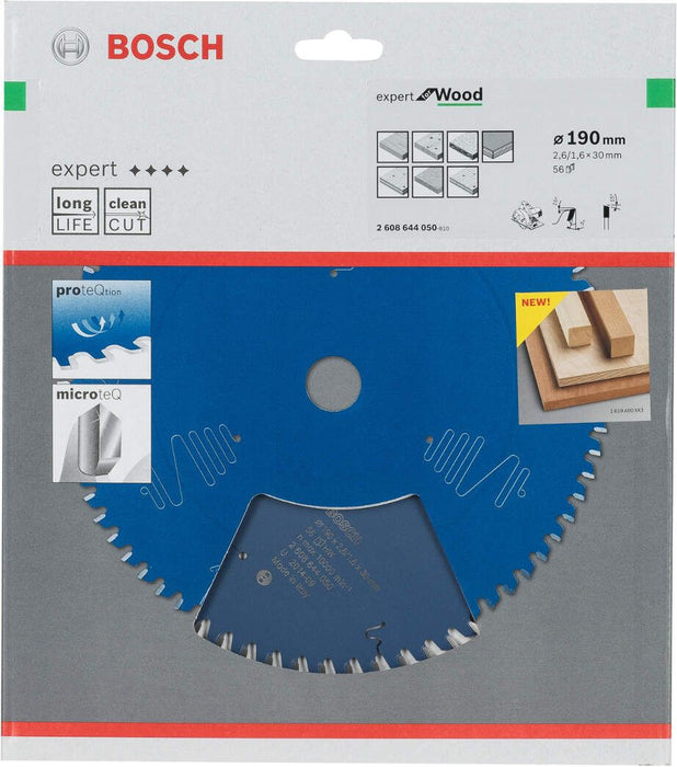 Bosch list kružne testere Expert for Wood 190 x 30 x 2,6 mm, 56 - 2608644050 List kružne testere za drvo BOSCH Madras doo Beograd