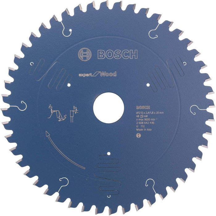 Bosch list kružne testere Expert for Wood 210 x 30 x 2,4 mm, 48 - 2608642496 List kružne testere za drvo BOSCH BOSCH-2608642496 Madras doo Beograd