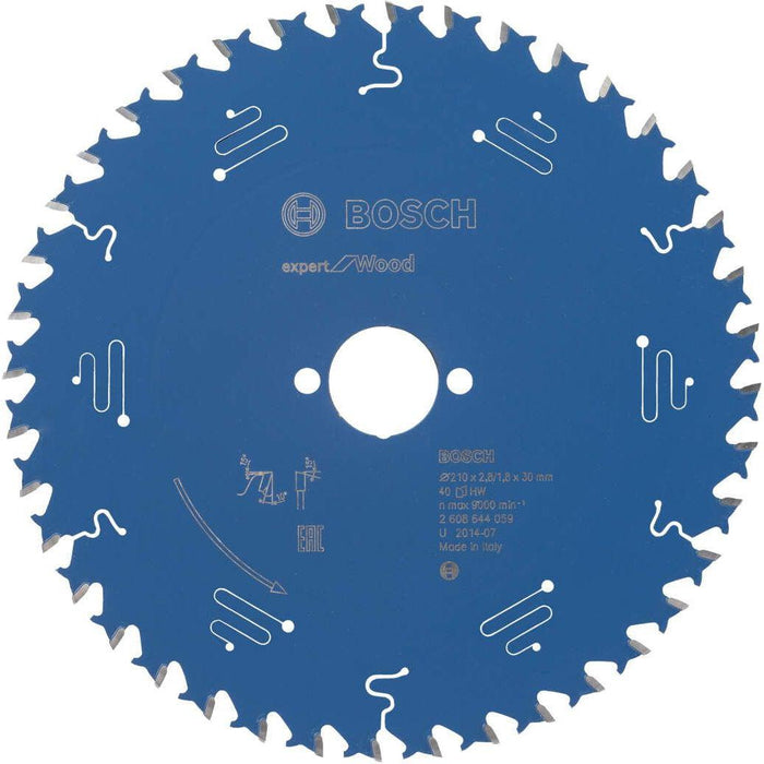 Bosch list kružne testere Expert for Wood 210 x 30 x 2,8 mm, 40 - 2608644059 List kružne testere za drvo BOSCH Madras doo Beograd