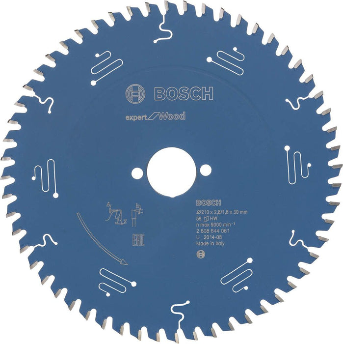 Bosch list kružne testere Expert for Wood 210 x 30 x 2,8 mm, 56 - 2608644061 List kružne testere za drvo BOSCH Madras doo Beograd