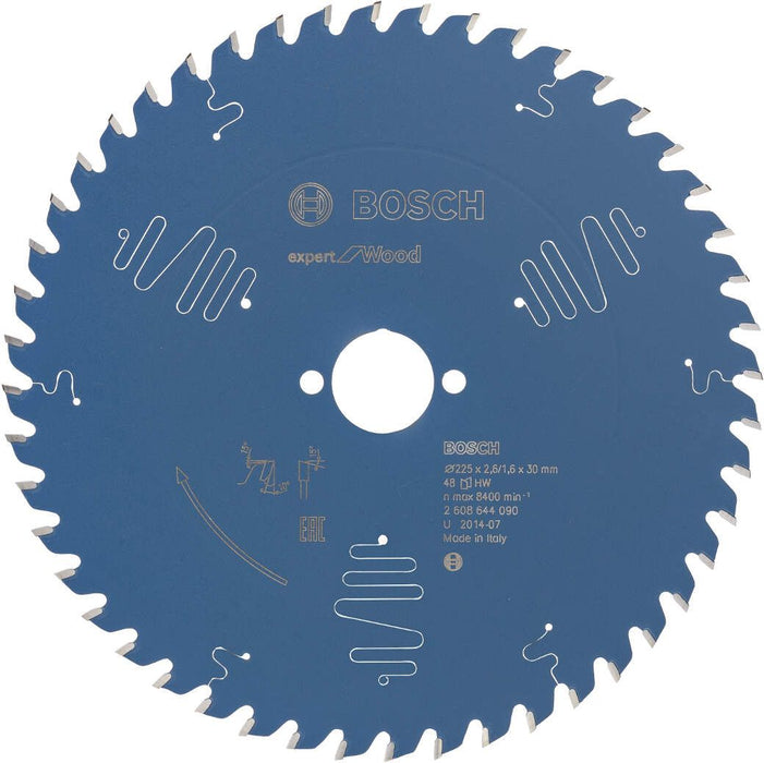 Bosch list kružne testere Expert for Wood 225 x 30 x 2,6 mm, 48 - 2608644090 List kružne testere za drvo BOSCH Madras doo Beograd