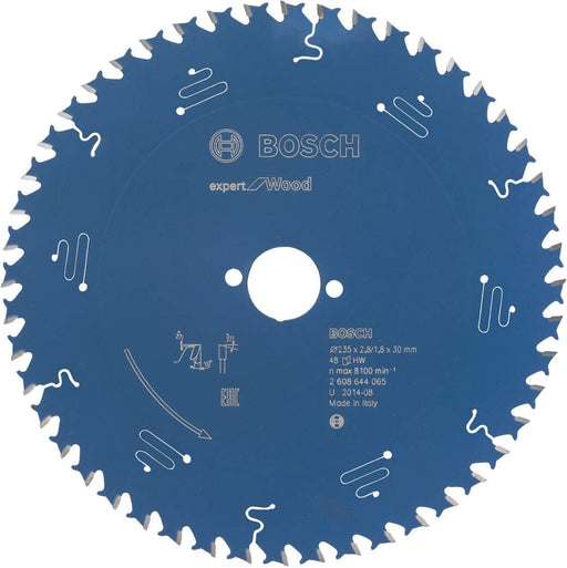 Bosch list kružne testere Expert for Wood 235 x 30 x 2,8 mm, 48 - 2608644065 List kružne testere za drvo BOSCH Madras doo Beograd