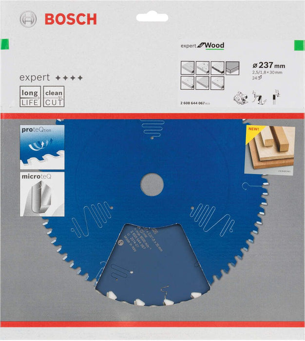 Bosch list kružne testere Expert for Wood 237 x 30 x 2,5 mm, 24 - 2608644067 List kružne testere za drvo BOSCH Madras doo Beograd