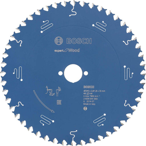 Bosch list kružne testere Expert for Wood 240 x 30 x 2,8 mm, 48 - 2608644069 List kružne testere za drvo BOSCH Madras doo Beograd
