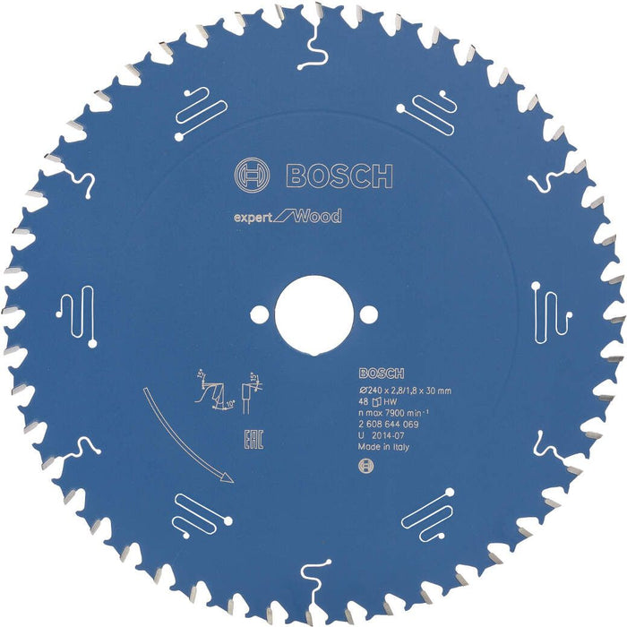 Bosch list kružne testere Expert for Wood 240 x 30 x 2,8 mm, 48 - 2608644069 List kružne testere za drvo BOSCH Madras doo Beograd
