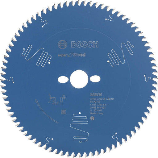 Bosch list kružne testere Expert for Wood 260 x 30 x 2,8 mm, 80 - 2608644091 List kružne testere za drvo BOSCH Madras doo Beograd