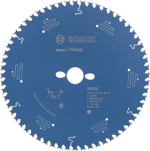 Bosch list kružne testere Expert for Wood 270 x 30 x 2,8 mm, 60 - 2608644070 List kružne testere za drvo BOSCH Madras doo Beograd