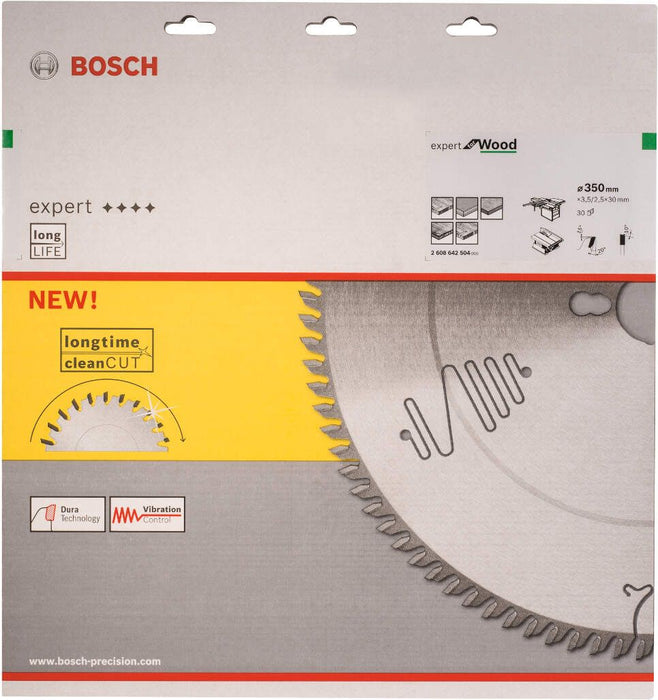 Bosch list kružne testere Expert for Wood 350 x 30 x 3,5 mm, 30 - 2608642504 List kružne testere za drvo BOSCH BOSCH-2608642504 Madras doo Beograd